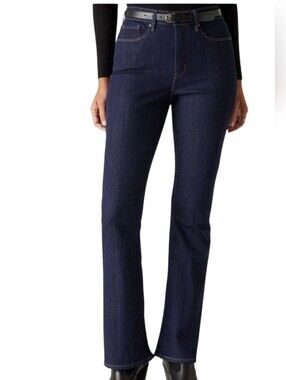 Levi's Gold Women's Dark Blue Bootcut Jeans NWOT SIZE 6m 28x32 Womans Like New